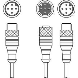 Leuze Electronic 50118185 Verbindungsleitung M12 Polzahl Sensoren: 5 1 St. Piece