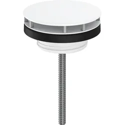 hansgrohe Waschtischventil 50001700 nicht verschließbar, für Waschbecken, mattweiß