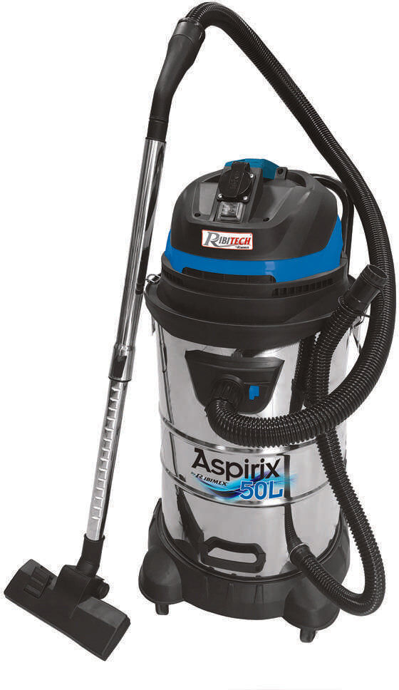 Ribimex PRASP51LPE Aspirasolidi e liquidi 50L presa 1200W