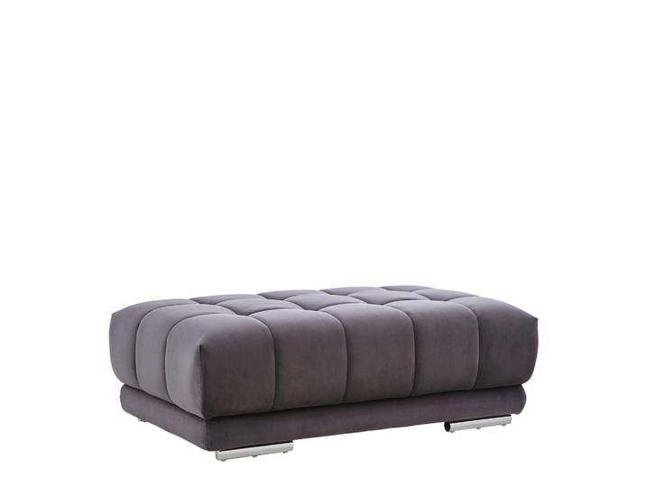 Beldomo Speed Hocker, Grau, Textil, Uni, 126x42x76 cm, Goldenes M, Stoffauswahl, Wohnzimmer, Sessel, Hocker, Sitzhocker