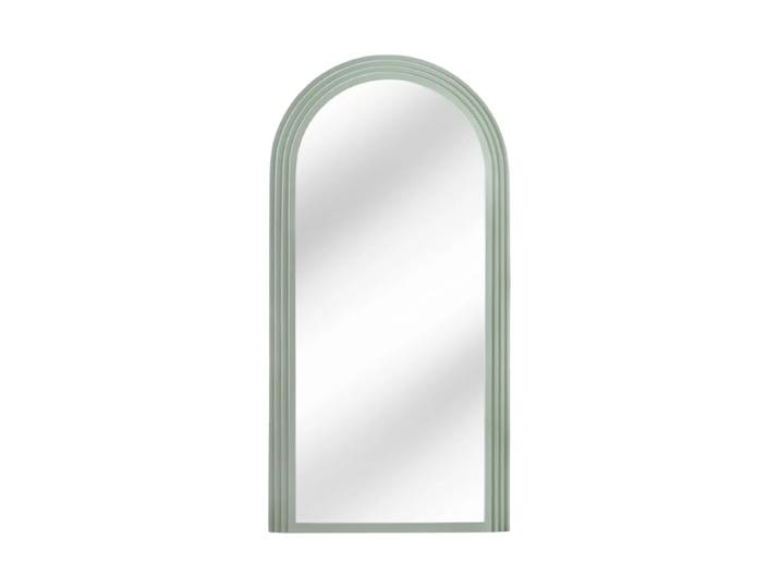 Grosser Design Wandspiegel „Art Deco“ Pastell Salbeigrün Invicta Interiors