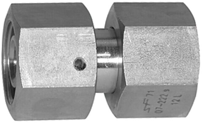 Riegler Raccord droit réglable, cône d'étanchéité, ES 1.4571 Ø 10 mm (ES 533)