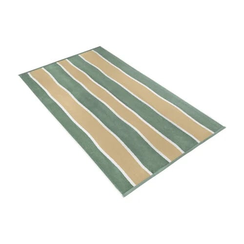 Vossen Strandlaken Ocean Glow Evergreen 100 x 180 cm