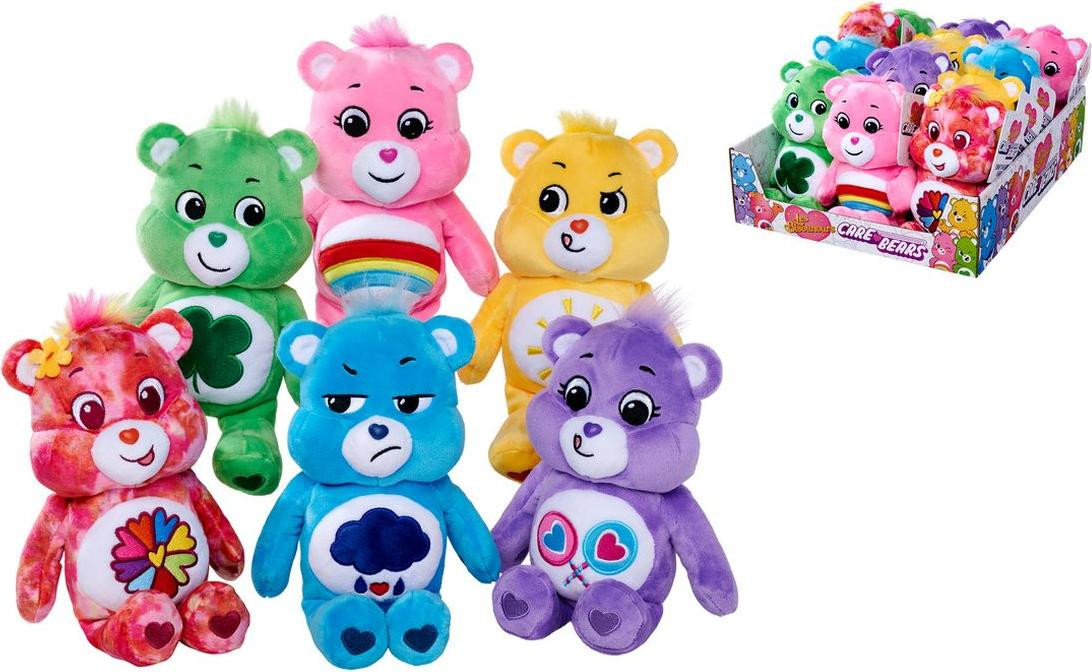 Simba Care Bears Pluche Figuren, 6 verschillende modellen, 23 cm