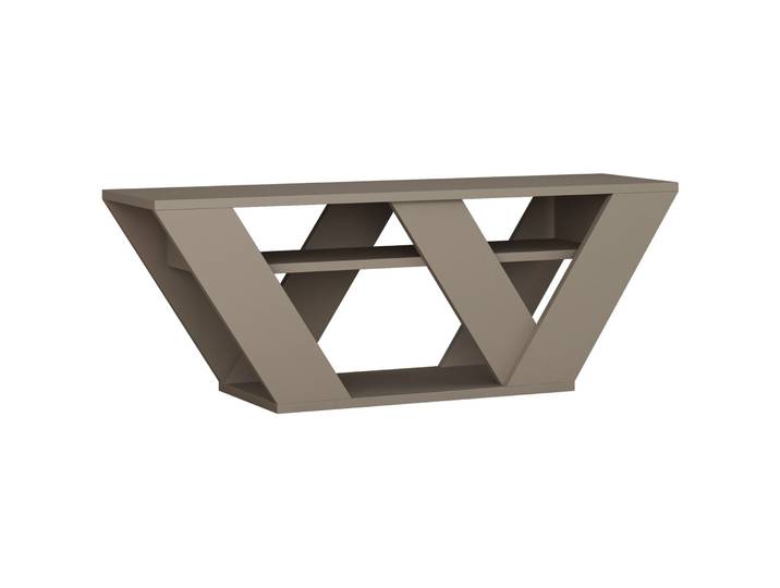 TV-Möbel Georis Helles Mokka Holzwerkstoff B 110 cm - TV-Möbel