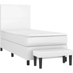 vidaXL, Boxspringbett, Navonica (Flach mit Nägeln) (120 x 200 cm)