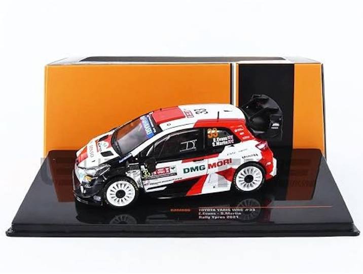 Ixo - Miniatuurauto verzamelaarmodel, RAM806LQ, wit/rood/zwart