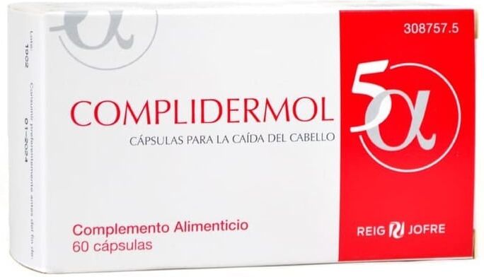Complidermol 5 Alfa 60 Caps