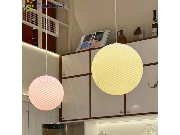 Lampes suspendues LED en verre à bulles colorées, style nordique minimaliste moderne, lampes créatives pour le salon, décoration de la maison, lustres