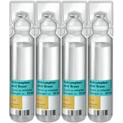 NATRIUMPHOSPHAT Braun MPC Infusionslösungskonz. 20X20 ml