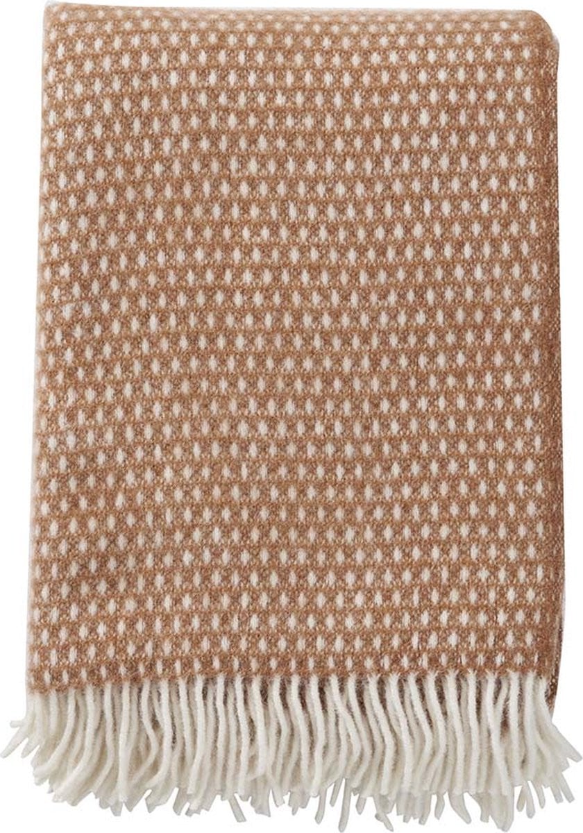 Klippan Plaid Knut Wol Nougat