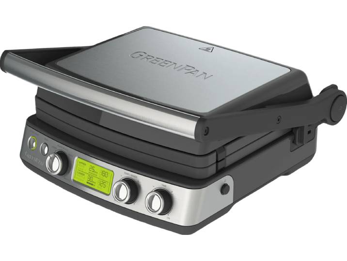 GreenPan Elite Contactgrill Zwart