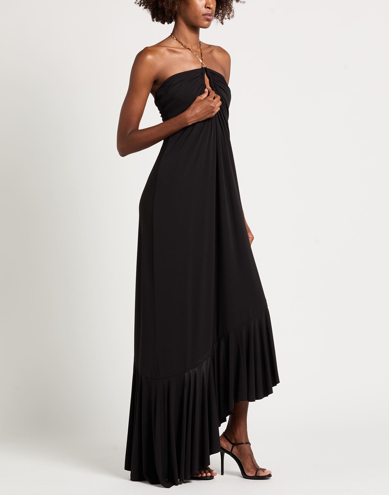 Amen. Vestido largo Mujer Negro 36,38 Mujer