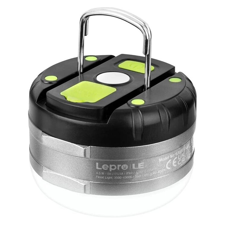 Lepro LED Camping-Leuchte mit Powerbank-Funktion (3300010)
