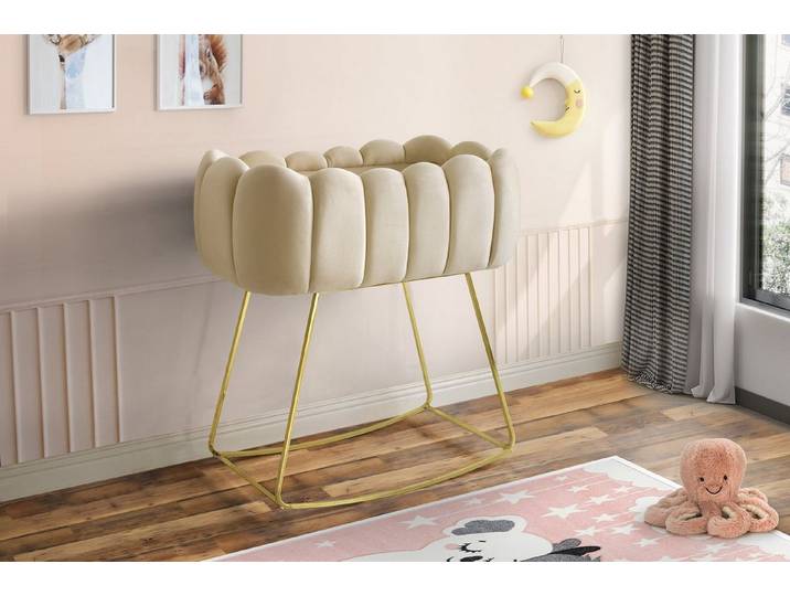 Jabari Babybett Sternenstaub - Mega-Deal: 25% Extra-Rabatt, Kinderbett 60x100 cm Optional mit Matratze I Handmade in Berlin