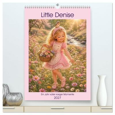 Little Denise (hochwertiger Premium Wandkalender 2027 DIN A2 hoch), Kunstdruck in Hochglanz