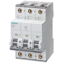 Siemens 5SY8340-8BB08 Leitungsschutzschalter 400V T=70mm 25kA, 3-polig, 40A, nur magnetische Auslösung 5SY83408BB08