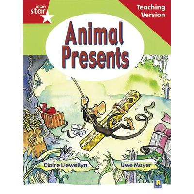 Rigby Star Guided Reading Red Level: Animal Presents Teaching Version, Taschenbuch von , Pearson ELT, 978-0-433-04848-0