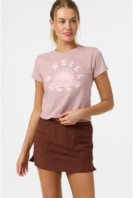 O'Neill s Strato Fitted T-Shirt in Orchid, Size XS