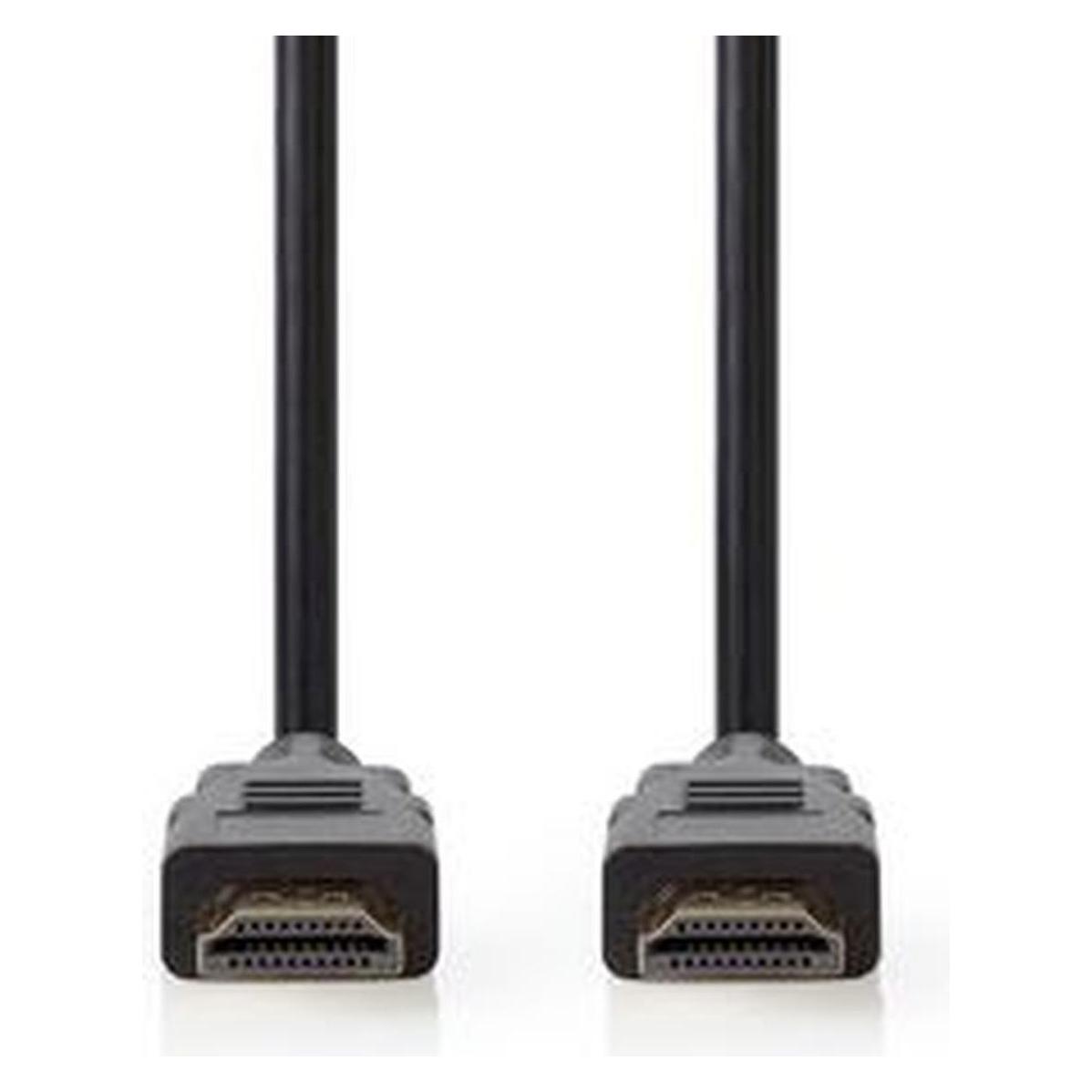 Nedis HDMI High Speed mit Ethernet 4K (1 m) (CVGT34000BK10)