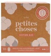 Les Petites Choses Serviettes Hygiéniques Jour Coton Bio 10 Serviettes - Boîte 10 serviettes
