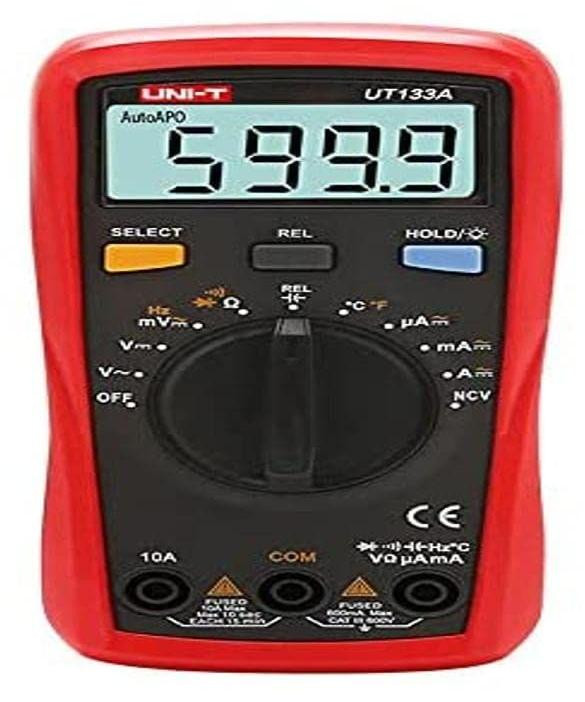 Lustrens Digitale multimeter met auto-range en 6000 digits