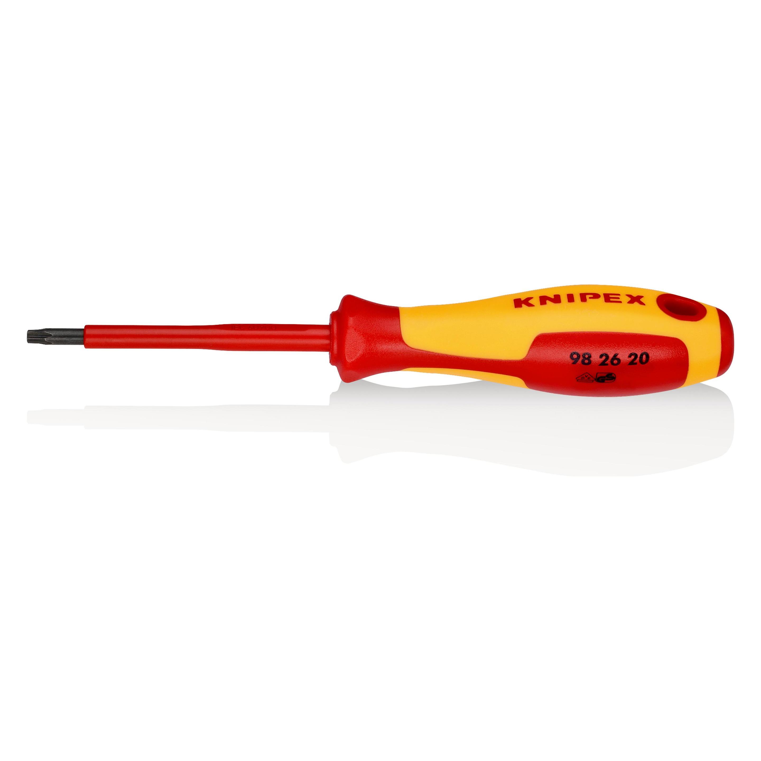 Knipex Schraubendreher für Torx-Schrauben (TX) (98 26 20)