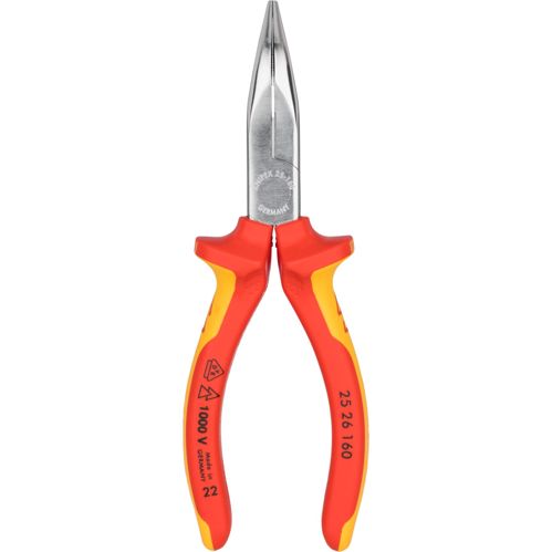 KNIPEX Flachrundzange mit Schneide