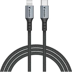 VERBATIM Sync & Charge Kabel USB-C zu Lightning 120 cm
