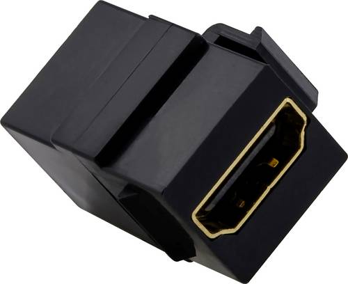 Merten Einsatz HDMI Schwarz MEG4583-0001 1St.