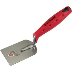 Stukkateurspachtel B.100mm vollverschweißt,rostfr.m.H-Heft VA SCHWAN