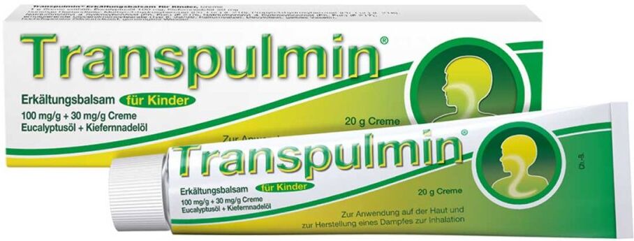 Transpulmin Erkältungsbalsam für Kinder bei Erkältung