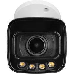 BCS BCS-L-TIP58VCR6L6-Ai1 IP-Rohrkamera 8MP mit NightColor-Technologie und Motozoom-Objektiv, Netzwerkkamera, Schwarz
