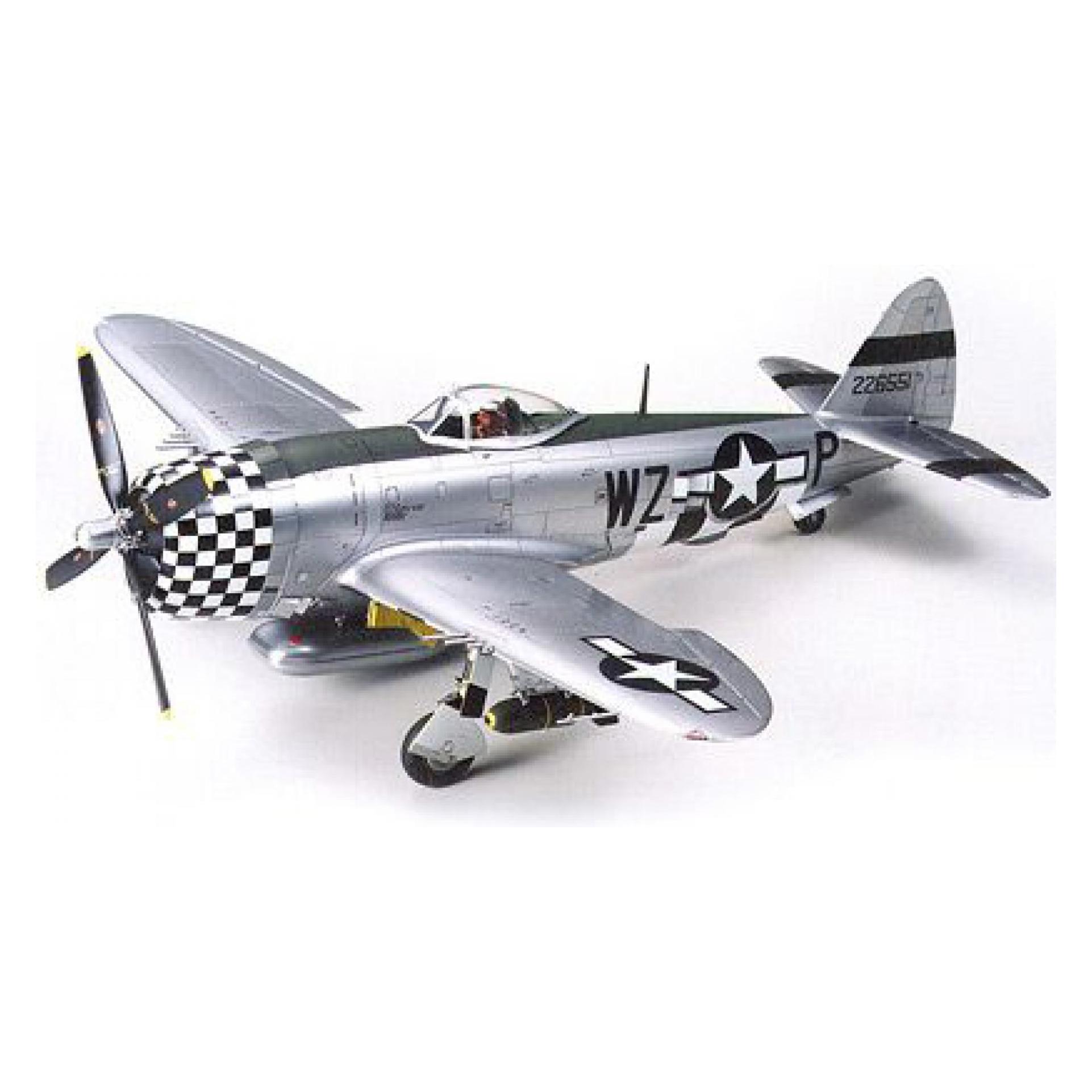 Tamiya 1:48 WWII US Rep. P-47D Thunderb.Bubblet (300061090)