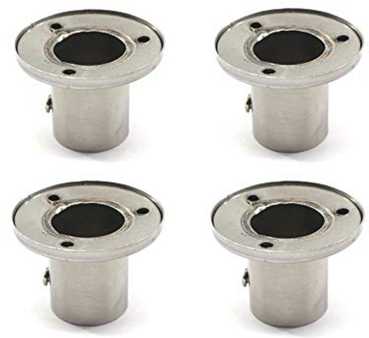 4 stuks Heavy Duty Garderobe Stang Beugels voor Kast Plankondersteuning