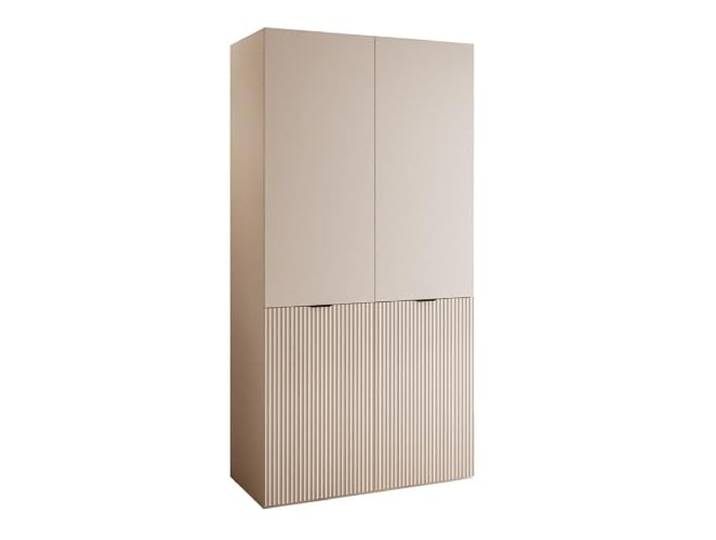 Lookway Kleiderschrank Sandbox BEIGE 100 mit LED