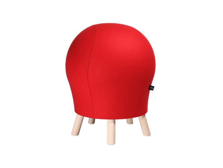 Office stool Topstar Sitness, Red/Natural , New, Ergonomic - ideal for flexible workstations