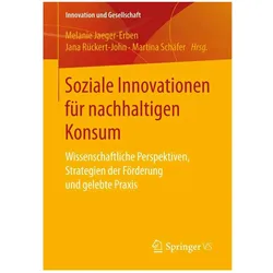 Soziale Innovationen für nachhaltigen Konsum, Fachbücher