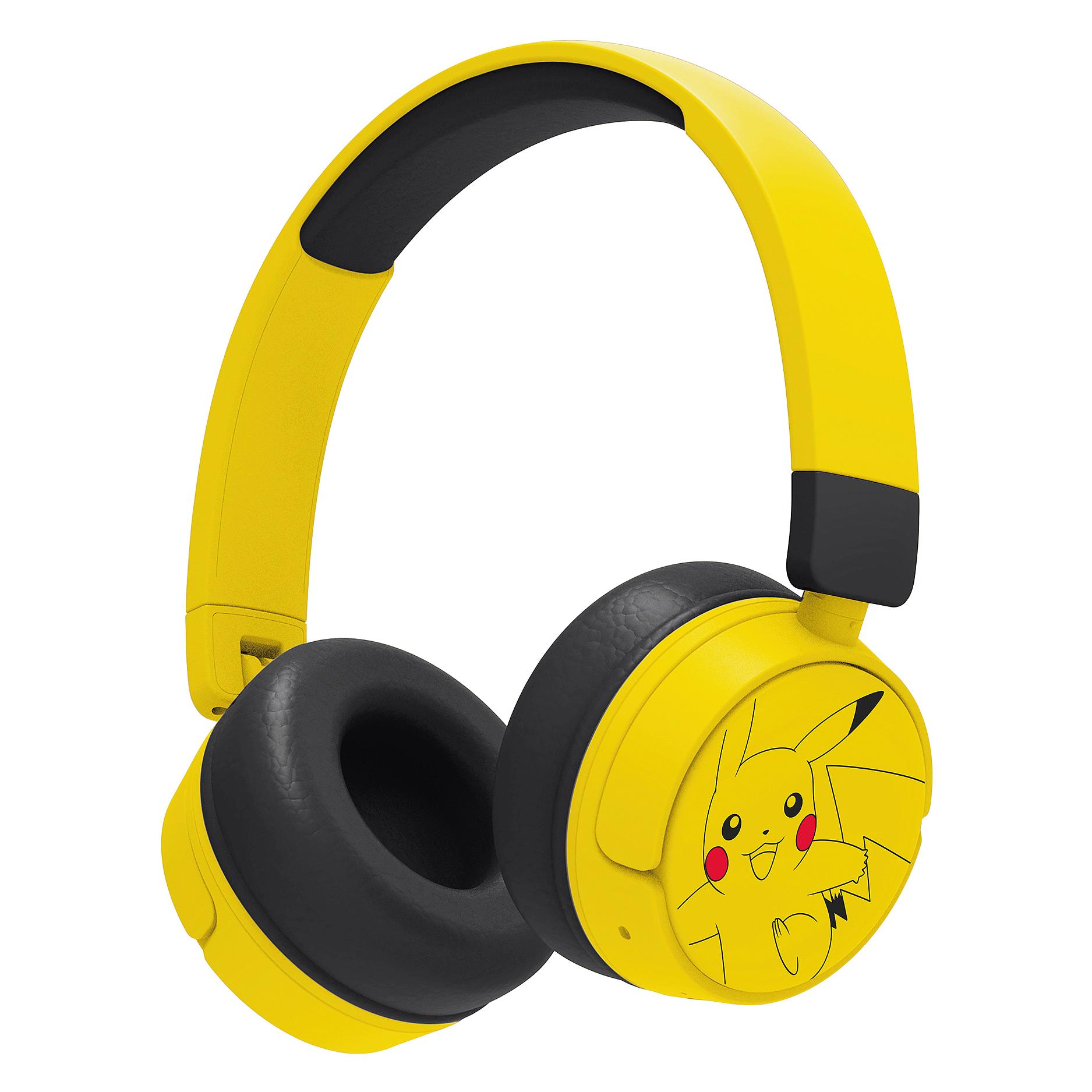 OTL Bluetooth Headset w/Perental Control - Pokemon Pikachu Yellow (PK1315)