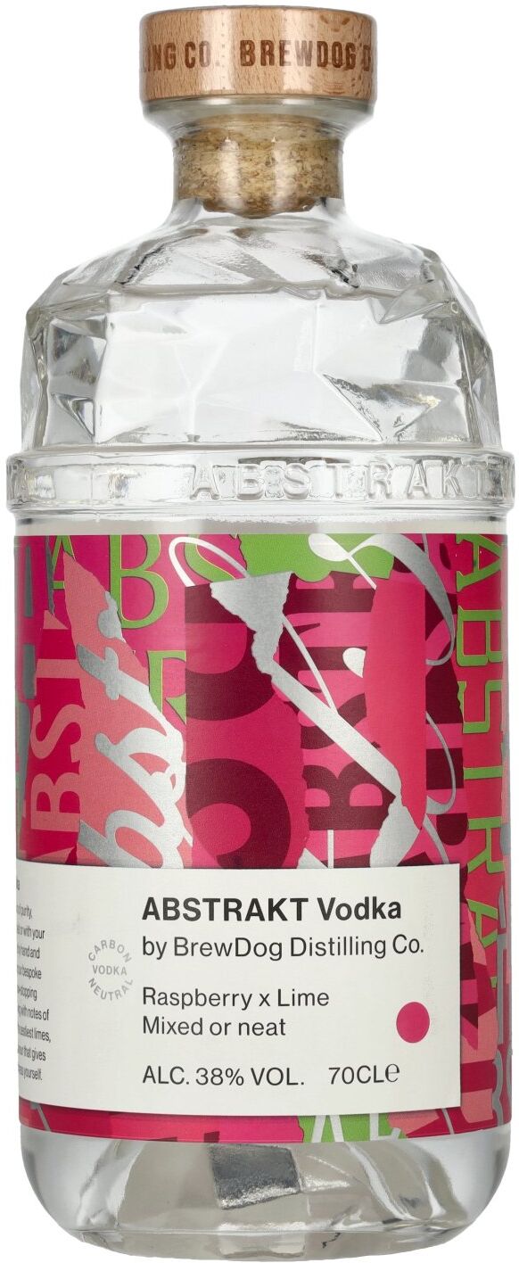 Brewdog ABSTRAKT RASPBERRY X LIME Vodka 38% Vol. 0,7l
