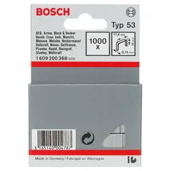 BOSCH Tackerklammern Typ 53 14 mm