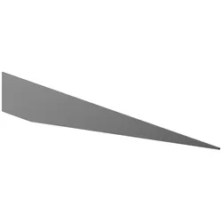 Schlüter Systems WASHBASINPROFILE-WS Gefällekeile rechts und links inkl. Dekorprofil passend zu Waschtisch KERDI-BOARD-WS Aluminium TSG - Strukturbeschichtet Grau
