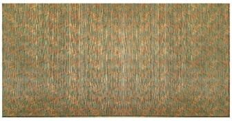 Fasade FASÄDE Ripple Vertical 4-foot x 8-foot PVC Wall Panel in Copper Fantasy