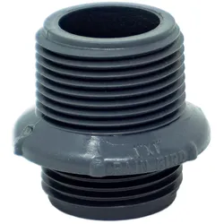 Rain Bird Verschraubung PVC 1 Außengewinde 10bar Grau Typ RB1282-010