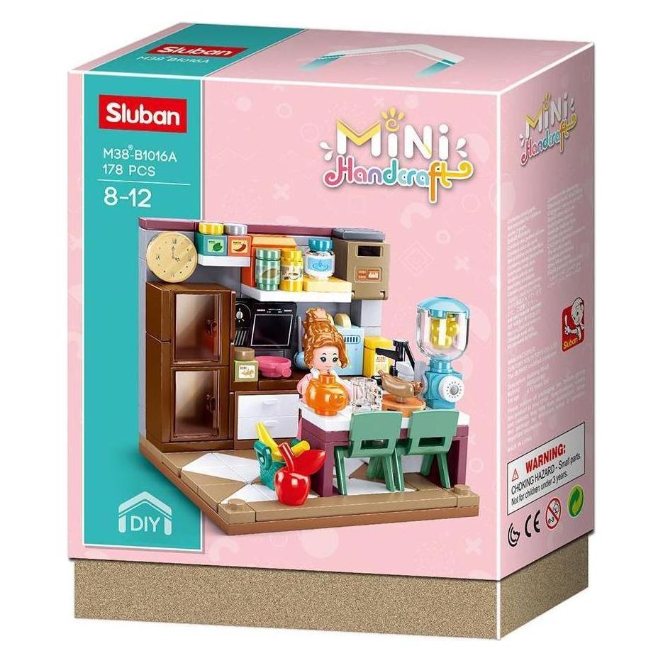 Sluban SL07251 - Mini Szene Küche (SL07251)