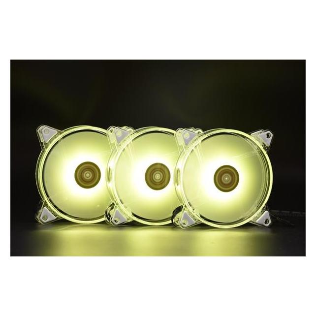 1st Cool 1stCOOL KIT AURA EVO CRYSTAL ARGB 3x CRYSTAL White 120mm fan + ARGB Nano controller (120 mm, 3x) (KIT-AURA-EVO-CR)