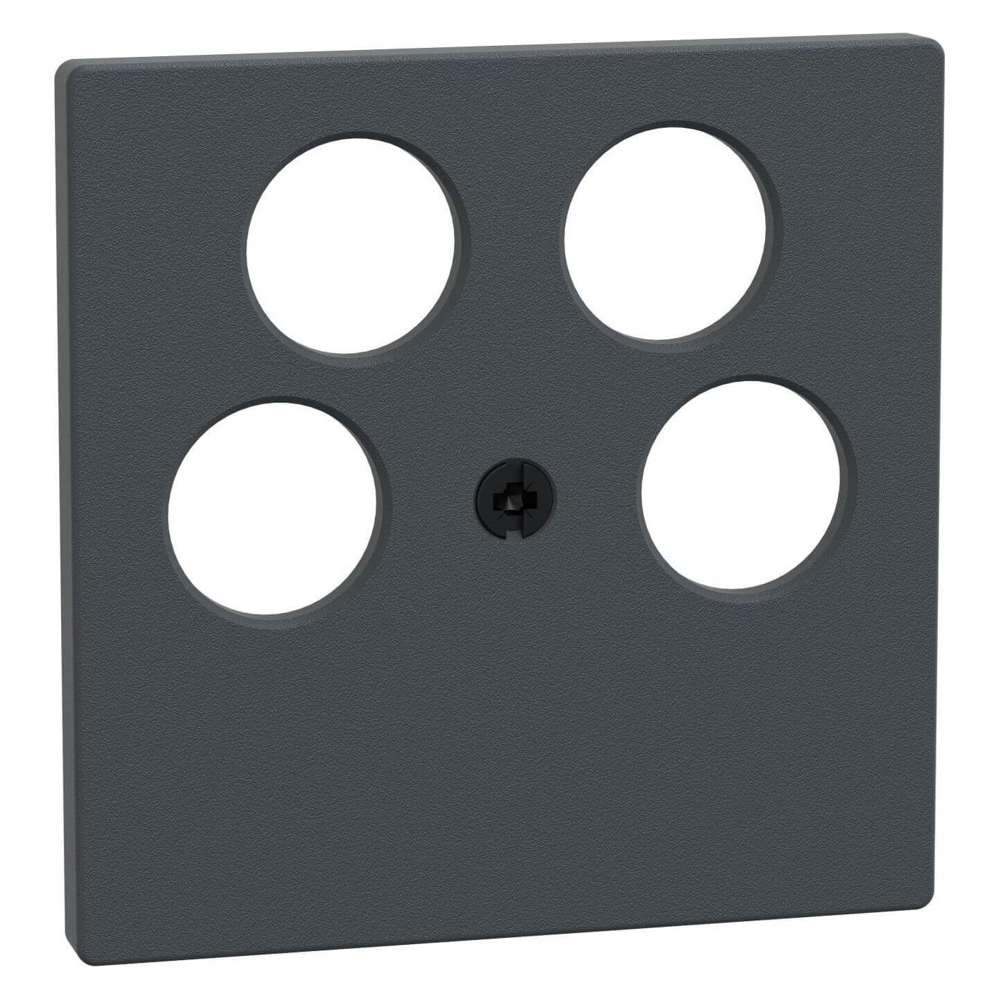 Merten 295314 Wandplatte/Schalterabdeckung Anthrazit (295314)