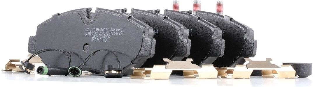 RIDEX 3405B3498 Brake discs and pads set