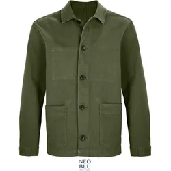 NEOBLU Herren Business Jacke Bundjacke Mael deep khaki XL