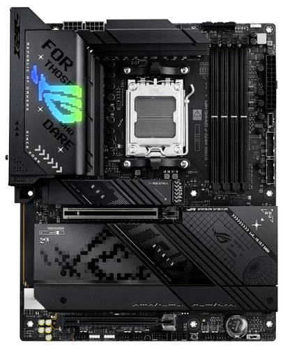 Asus ASUS ROG STRIX X870-F Gaming WIFI (AM5) Mainboard Sockel (PC) AMD AM5 Formfaktor (Details) ATX Mainboard-Chipsatz AMD X870